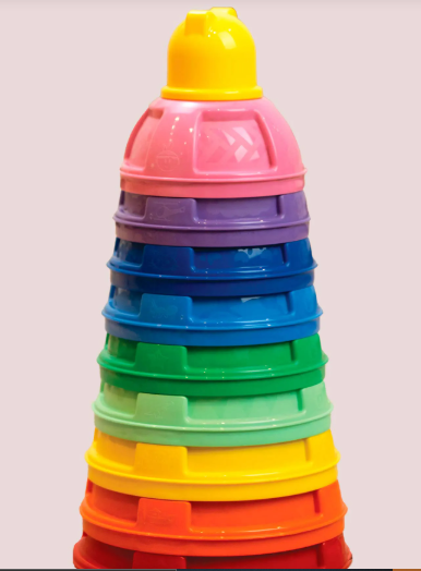 JOGO POTES DE EMPILHAR