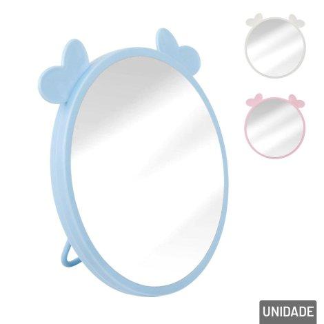 Espelho de Mesa 15x14,5cm Laço Redondo Color
