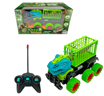CARRO DE CONTROLE REMOTO 7 FUNÇÕES DINOTRUCK RECARREGAVEL