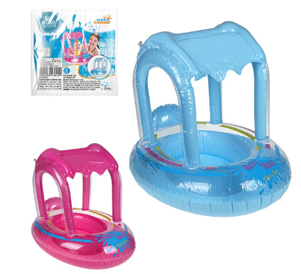 BOTE INFLAVEL COM COBERTURA  56X65x53cm