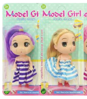 Mini Boneca Model Girl