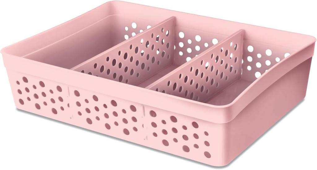 CESTO COM 2 DIVISORIAS GG ROSE