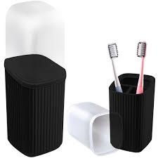 PORTA ESCOVA DENTAL PRETO