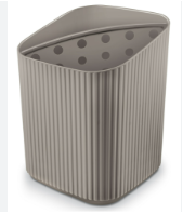 ESCORREDOR TALHERES CINZA PALHA