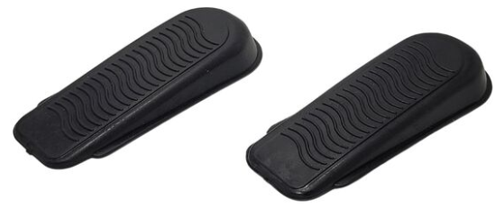 CALCA PORTA 2 PÇS 9,5 CM X 3,5 CM X 1,8 CM