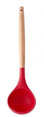 CONCHA DE SILICONE C/CABO DE MADEIRA 31 CM