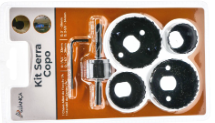 KIT SERRA COPO COM 6 PEÇAS