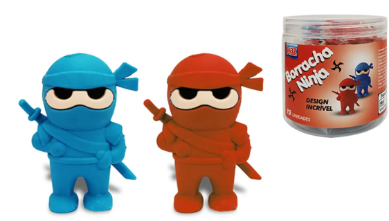 BORRACHA FANTASIA NINJA