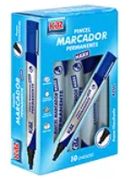 PINCEL MARCADOR PERMANENTE AZUL MARK
