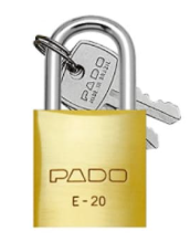 CADEADO LATÃO PADO 20MM