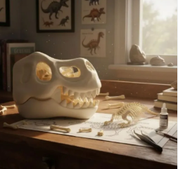 Kit Montagem Esqueleto Fossil Dinossauro Surpresa