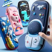 Estojo Escolar Case 22,5cm 3D Figuras Sortidas