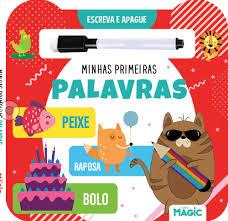 Livro de Atividades com Canetinha Palavras
