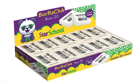 BORRACHA BASIC BRANCA 20X1