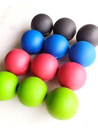 Bola Mini Lisa Para Taco, Pet, Fisioterapia Hiper Bool Pote c/12