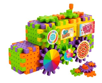 Blocos de Montar 83 Peças Creative A Pilha