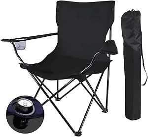 CADEIRA CAMPING POLIESTER DOBRAVEL C/ PORTA COPO