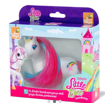 BONECO LITTLE BEE UNICORNIO