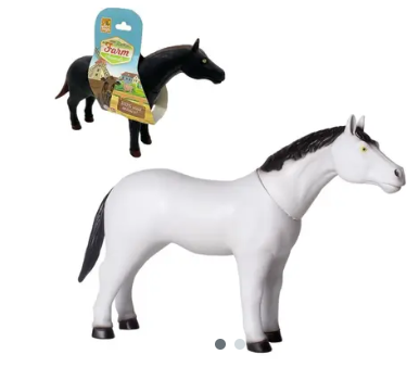 Cavalo De Vinil Na Cinta 20cm Modelos