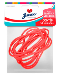 ELASTICO VERMELHO COM 50