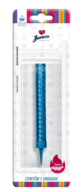 VELA ANIVERSARIO FONTE ESTRELAR AZUL