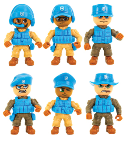 Boneco De Ação Articulado Com Acessorios