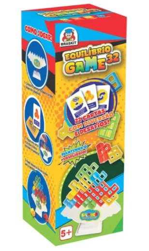 JOGO DE EQUILIBRAR BLOCOS