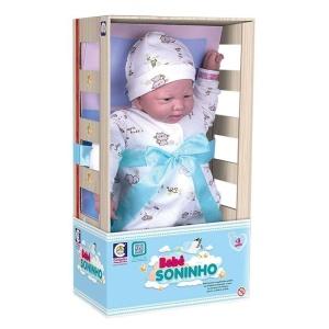 BONECA BEBE SONINHO COM TOUCA
