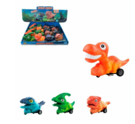 CARRO A FRICÇÃO MINI DINO SRT COR E MODELO