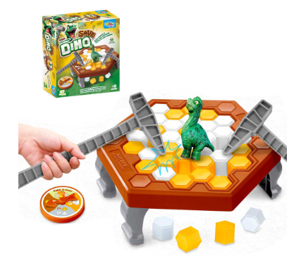 JOGO BLOCOS MANIA SALVE O DINO 47 PÇS
