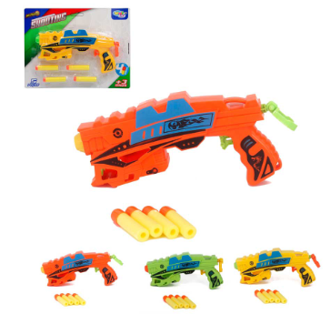 PISTOLA LANÇA DARDOS DRAGON SHOOTING 5 PÇS