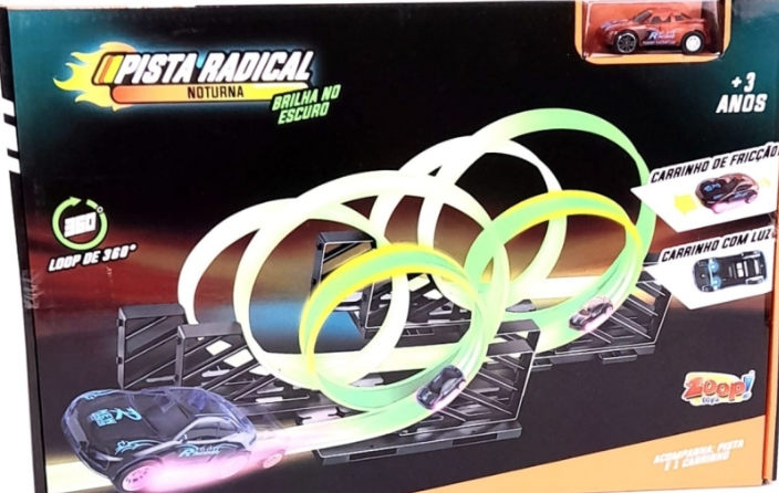 PISTA MONTAVEL RADICAL BRILHA NO ESCURO ZP00777