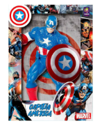 BONECO CAPITÃO AMERICA UNIVERSE GIGANTE 45CM