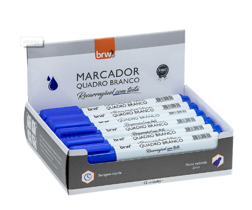 MARCADOR QUADRO BCO AZ.