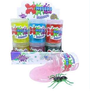 DISPLAY SLIME 130G INSETOS SORT/12