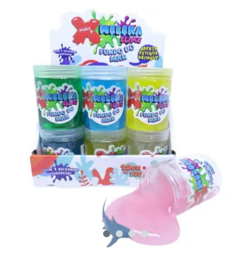 DISPLAY SLIME 130G FUNDO DO MAR SORT/12