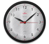 RELOGIO DE PAREDE REDONDO OMEGA PRETO MODERNO