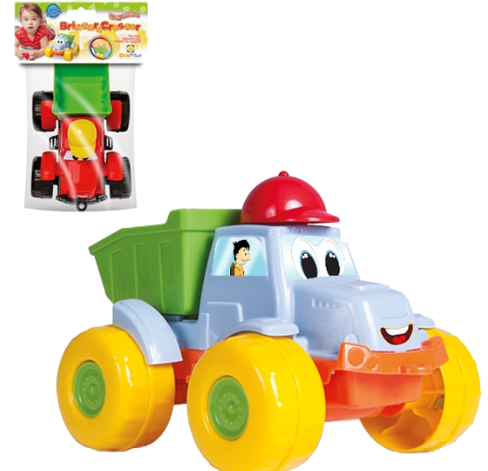 CAMINHÃO CAÇAMBA / BASCULANTE SMART BABIES RODA LIVRE COLORS 21X15X15CM