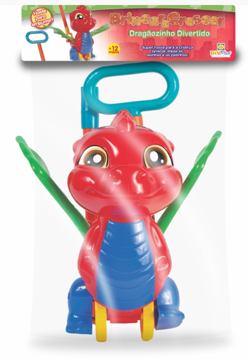 EMPURRA EMPURRA DRAGÃOZINHO DIVERTIDO SOLAPA