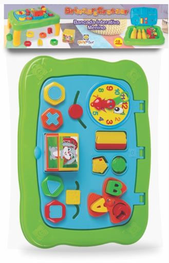 BANCADA INTERATIVA MENINO SOLAPA 14 cm x 43 cm x 31 cm