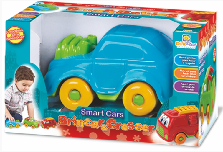 CARRINHO ESPORTE BRINCAR E CRESCER 10 cm x 8,5 cm x 17 cm