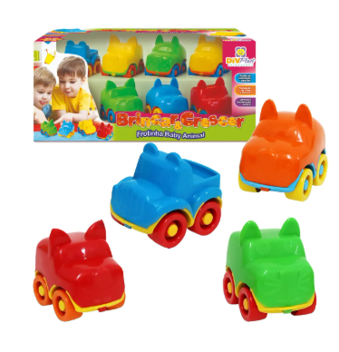 CARRINHOS BRINCAR E CRESCER FROTINHA BABY ANIMAL CAIXA