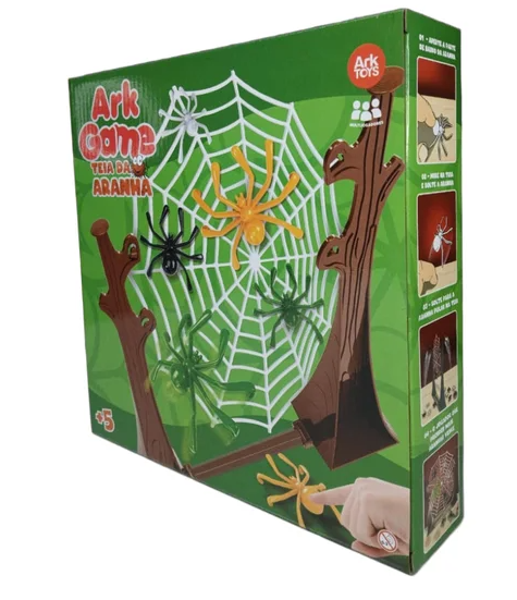 JOGO INTERATIVO PULA NA TEIA DA ARANHA