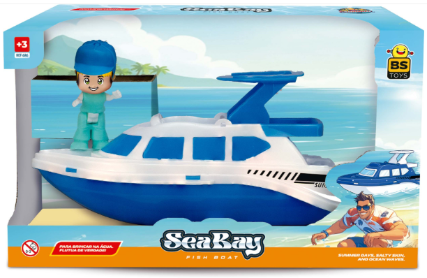 KIT BARCO COM BONECO SEABAY