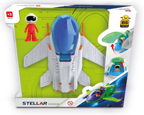KIT AVIÃO COM BONECO STELLAR