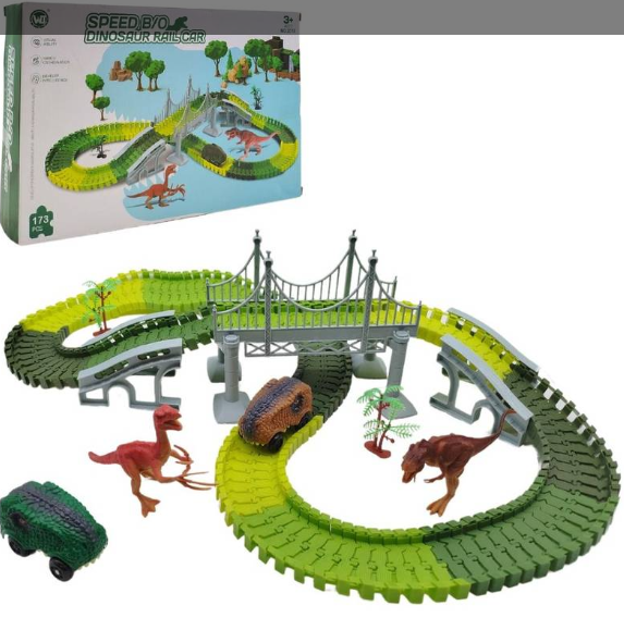 PISTA DINOSSAUROS 32,5 X 21,5 X 7,0 CM