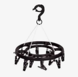 VARAL PREMIUM TAM. 01 COM 08 PRENDEDORES PRETO