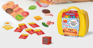MALETA COM ACESSORIOS ABC DIVER LANCHONETE