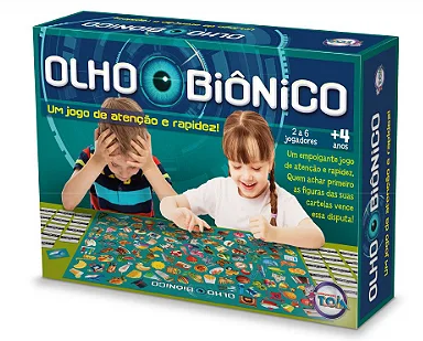 Jogo de Tabuleiro Olho Bionico