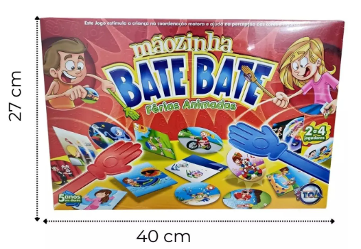 Jogo Mãozinha Bate Bate Ferias Animadas